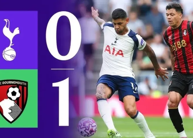 Tottenham bất lực để thua Bournemouth 0-1 trên sân nhà