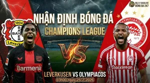Nhận định bóng đá Leverkusen vs Olympiacos 03h00 ngày 25/2